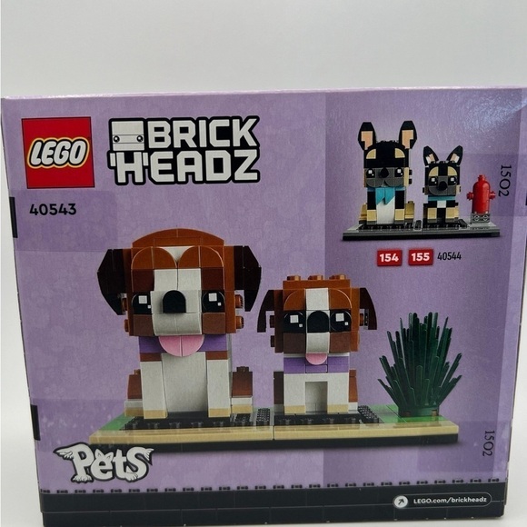 Lego Brickheadz Pets St. Bernard 40543 - Retired - Picture 1 of 8